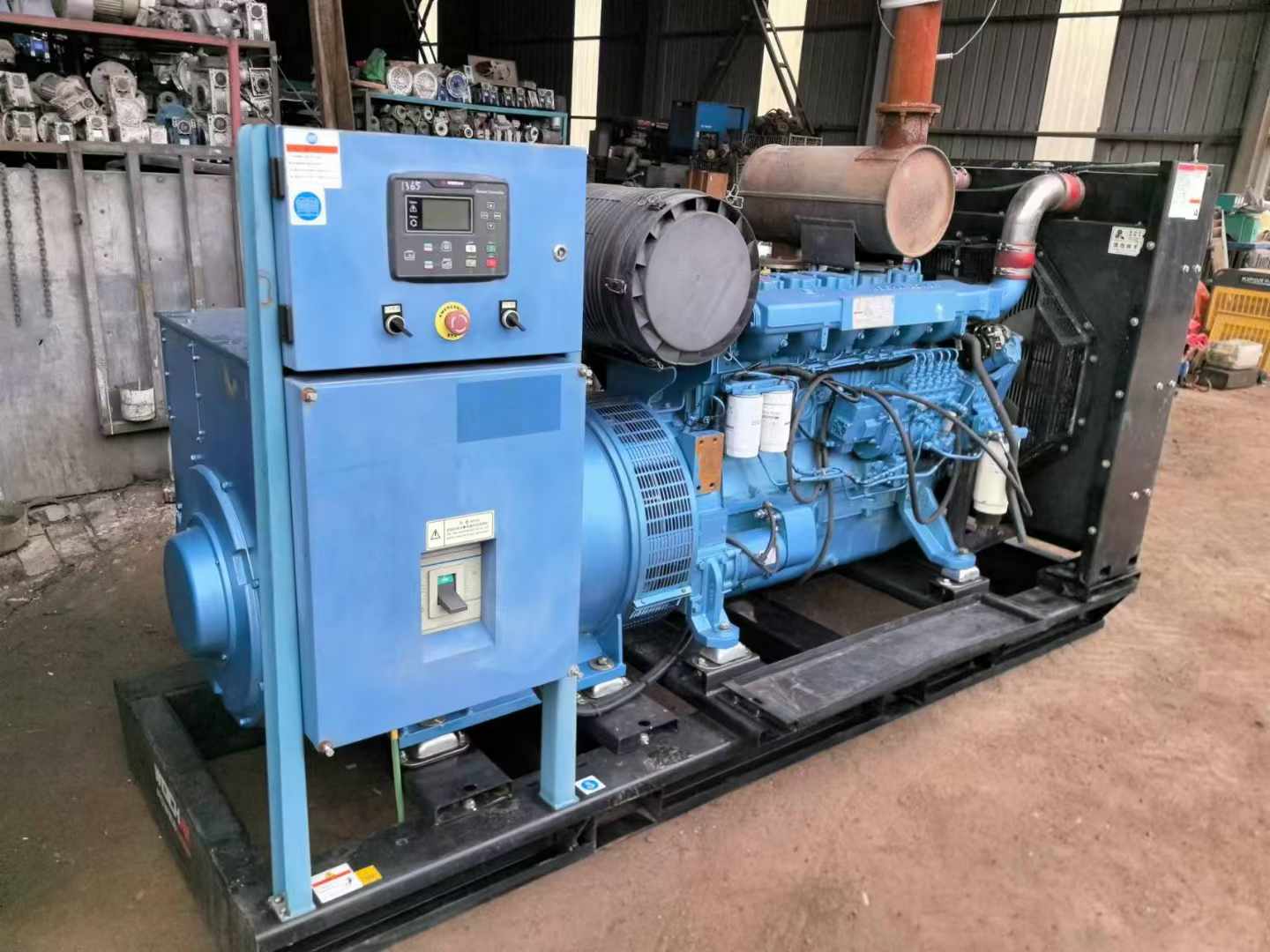 沁县500kW 柴油发电机组可带动设备功率的计算公式是什么？